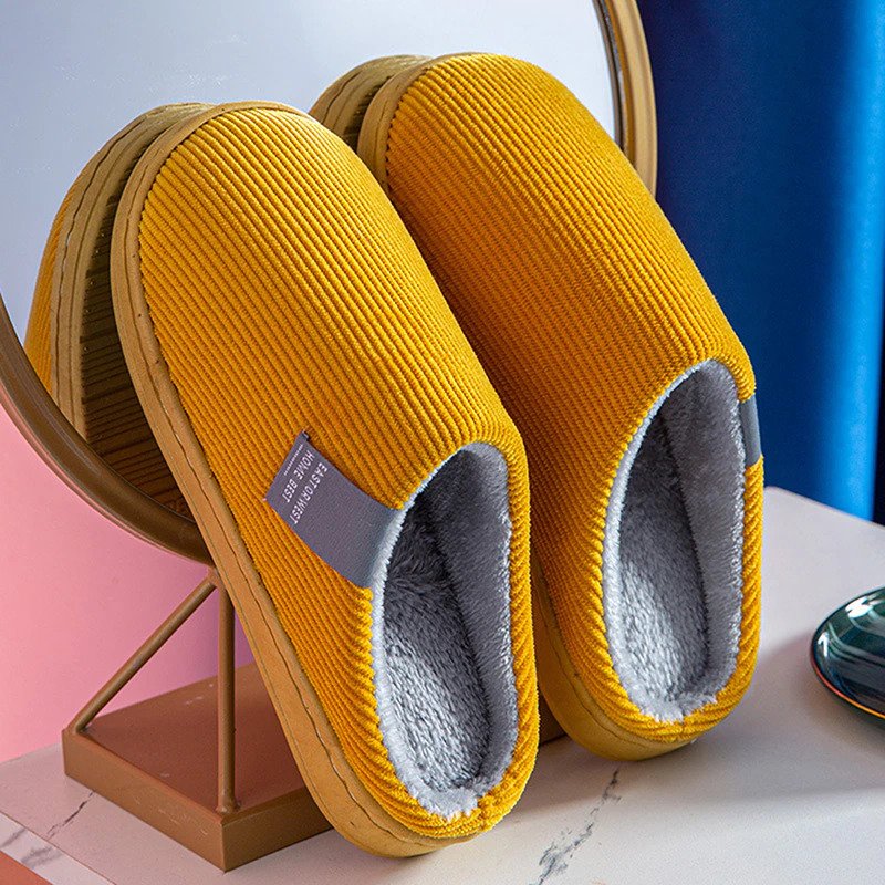 Hope Chaussons Femme d’Hiver – Douillets, Chauds & Confortables avec Semelle Souple