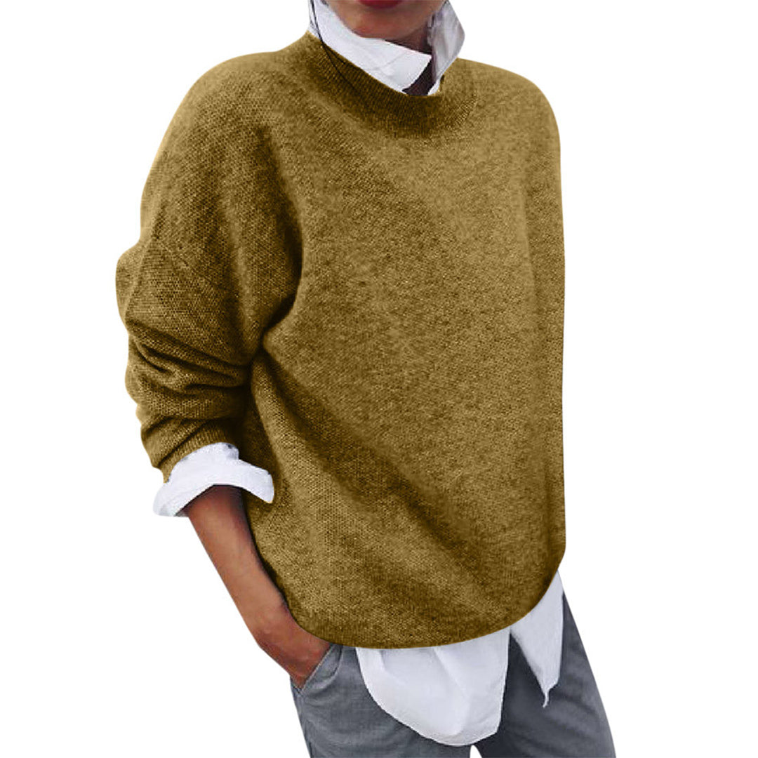 Ella Pull Femme – Sweat Doux à Manches Longues & Coupe Décontractée pour Jours Froids