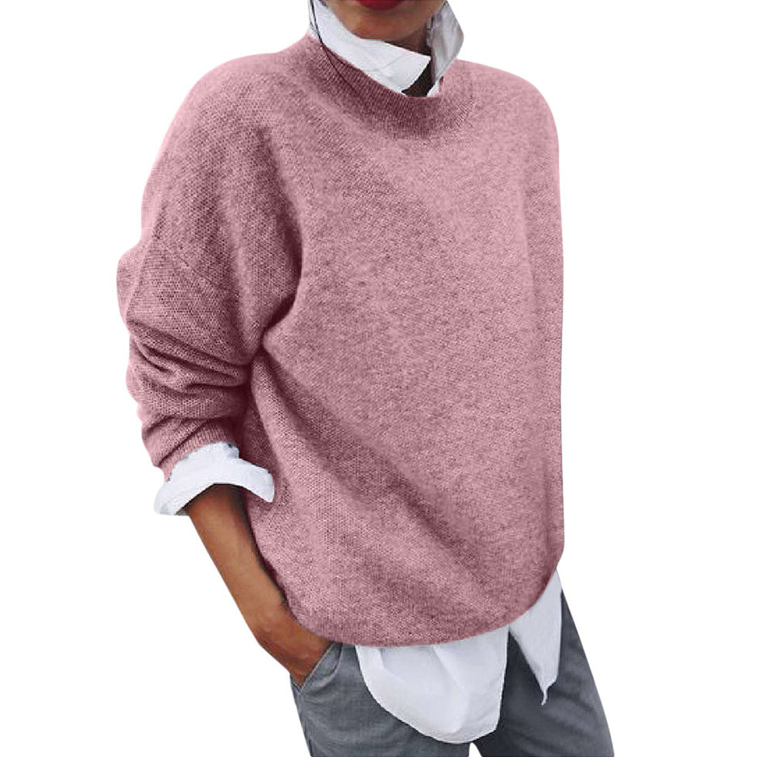 Ella Pull Femme – Sweat Doux à Manches Longues & Coupe Décontractée pour Jours Froids