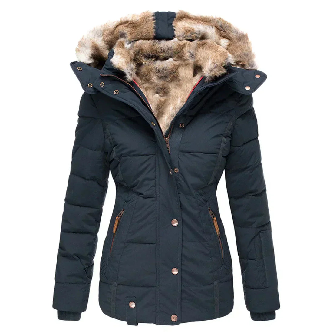 Meilani Veste Femme – Veste d’Hiver Élégante, Chaude et Confortable au Quotidien