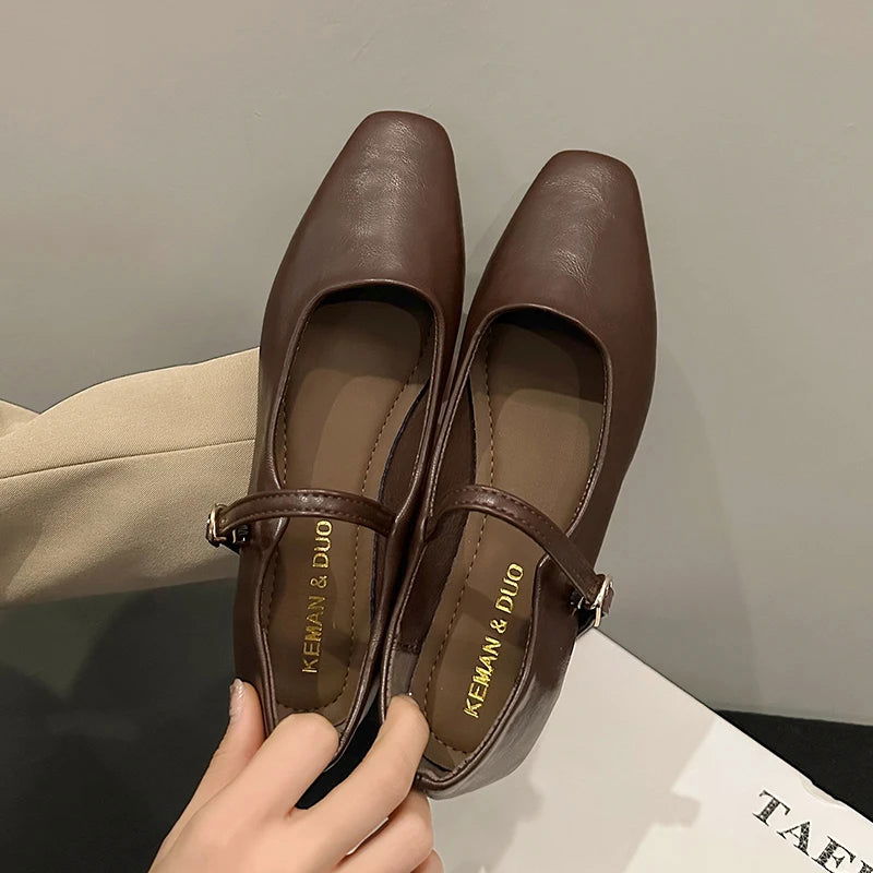 Sophie Ballerines Femme – Chaussures Élégantes à Bride Ajustable & Design Intemporel