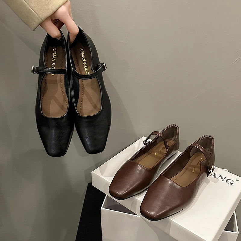 Sophie Ballerines Femme – Chaussures Élégantes à Bride Ajustable & Design Intemporel