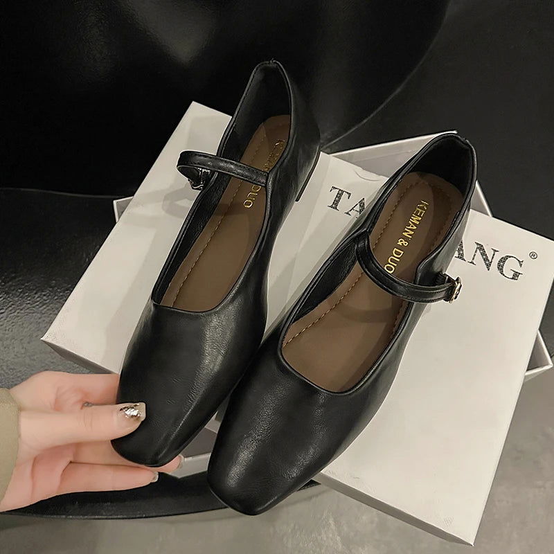 Sophie Ballerines Femme – Chaussures Élégantes à Bride Ajustable & Design Intemporel