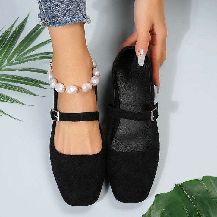 Kamila Ballerines Femme – Chaussures Élégantes à Bride Unique & Confort Quotidien
