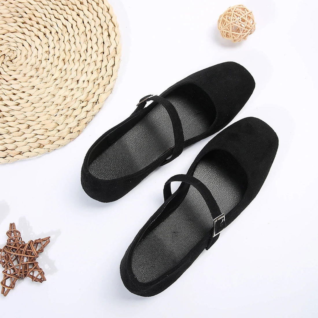 Kamila Ballerines Femme – Chaussures Élégantes à Bride Unique & Confort Quotidien