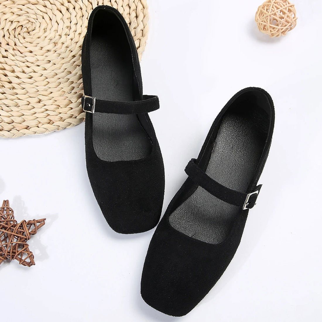 Kamila Ballerines Femme – Chaussures Élégantes à Bride Unique & Confort Quotidien