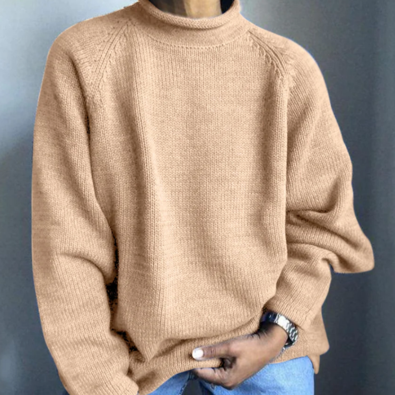 Bobby Pull Pánský – Jednobarevný Pohodlný a Elegantní Svetr pro Moderní Každodenní Styl