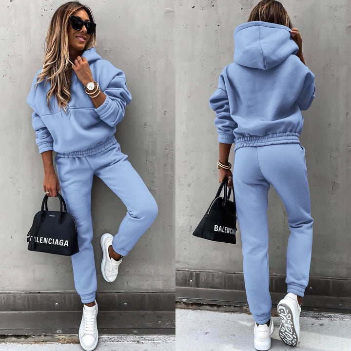 Elane Ensemble Jogging Femme – Confort Doux & Style Moderne pour Détente Quotidienne