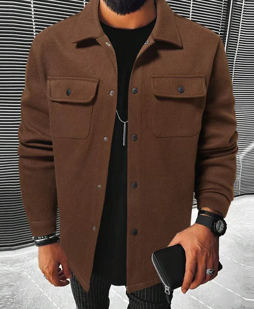 Steven Chemise Homme – Chemise Chaude & Confortable en Tissu Doux au Style Élégant