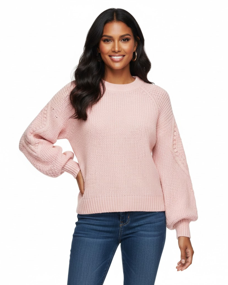 Billie Pull Chaud Femme en Maille – Coupe Douillette, Style Intemporel & Confort Hiver