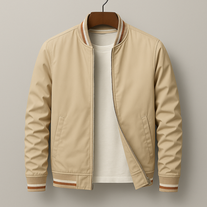 Bob Men's Blouson Bomber – Lightweight & Elegant Varsity Jacket with Modern Style