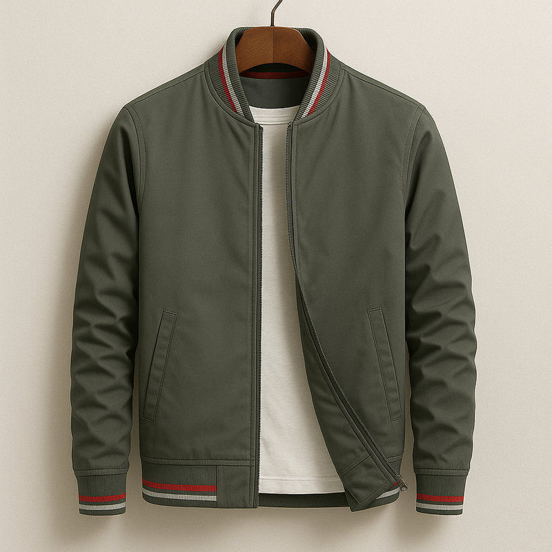 Bob blouson bomber pánský – lehká a elegantní varsity bunda v moderním stylu