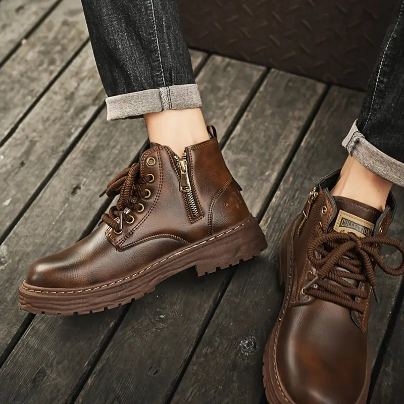 Botas Impermeables Kian – Zapatos para Hombre Robustos para Senderismo y Aventuras Urbanas