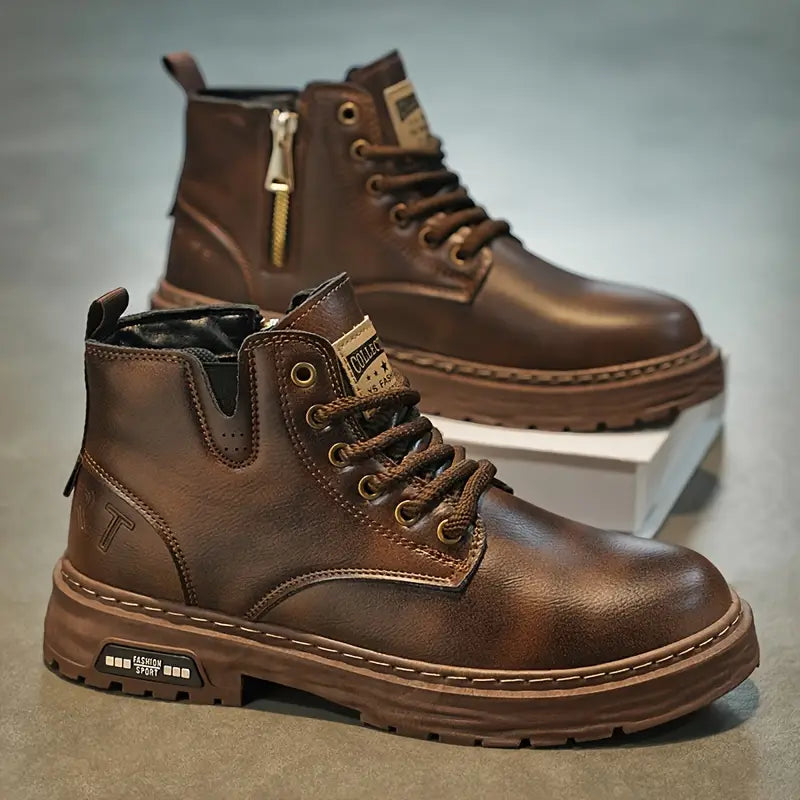Botas Impermeables Kian – Zapatos para Hombre Robustos para Senderismo y Aventuras Urbanas