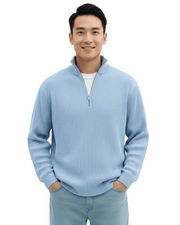 Bowen Sweat Demi-Zip Homme – Coupe Confortable, Style Élégant & Polyvalence Quotidienne