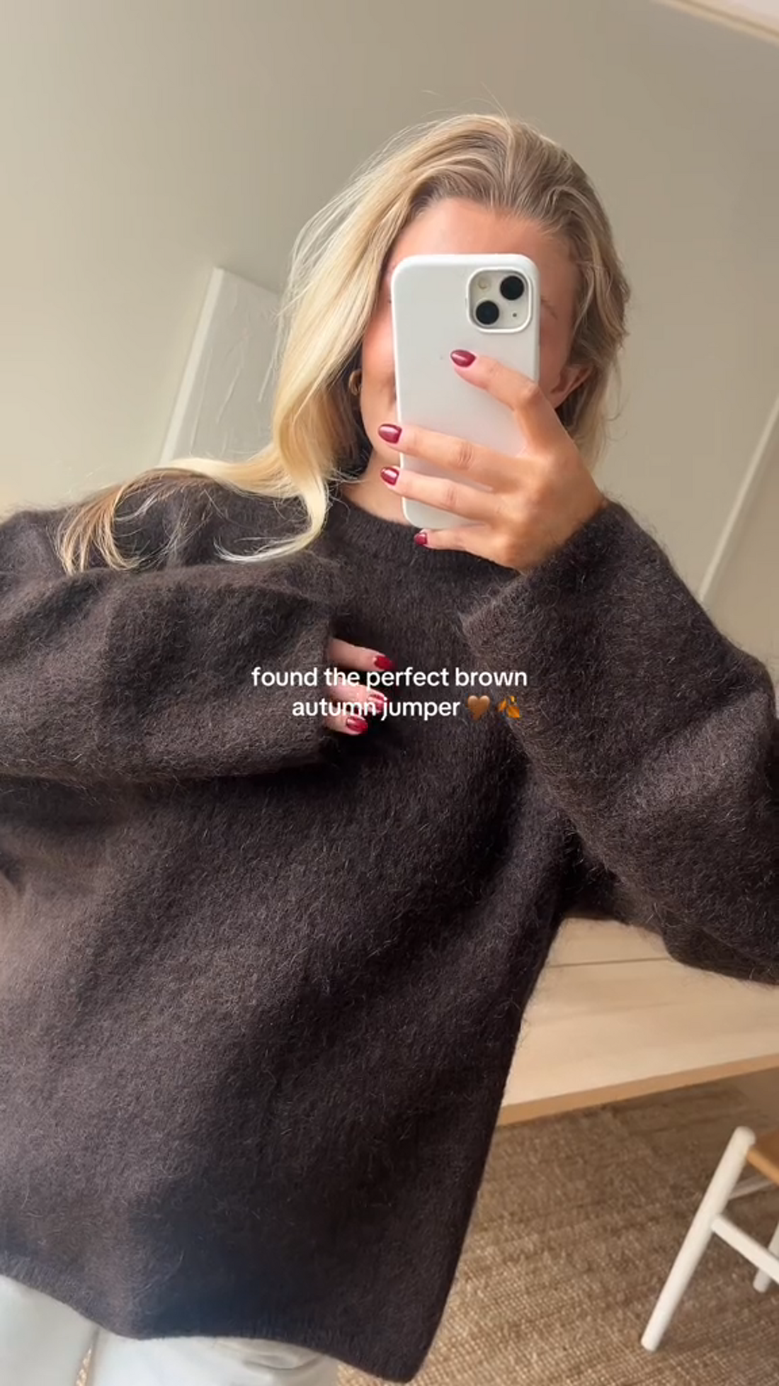 Aurora Pull Femme Luxe en Mohair – Oversize, Doux et Élégant pour Toutes Occasions