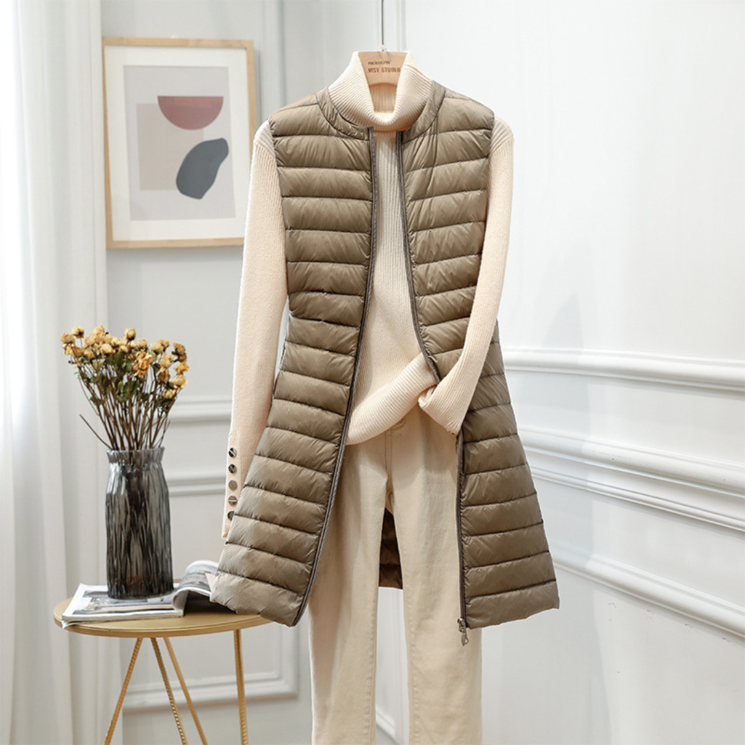 Premier Veste Femme – Doudoune Sans Manches Ultra Légère & Idéale pour le Printemps