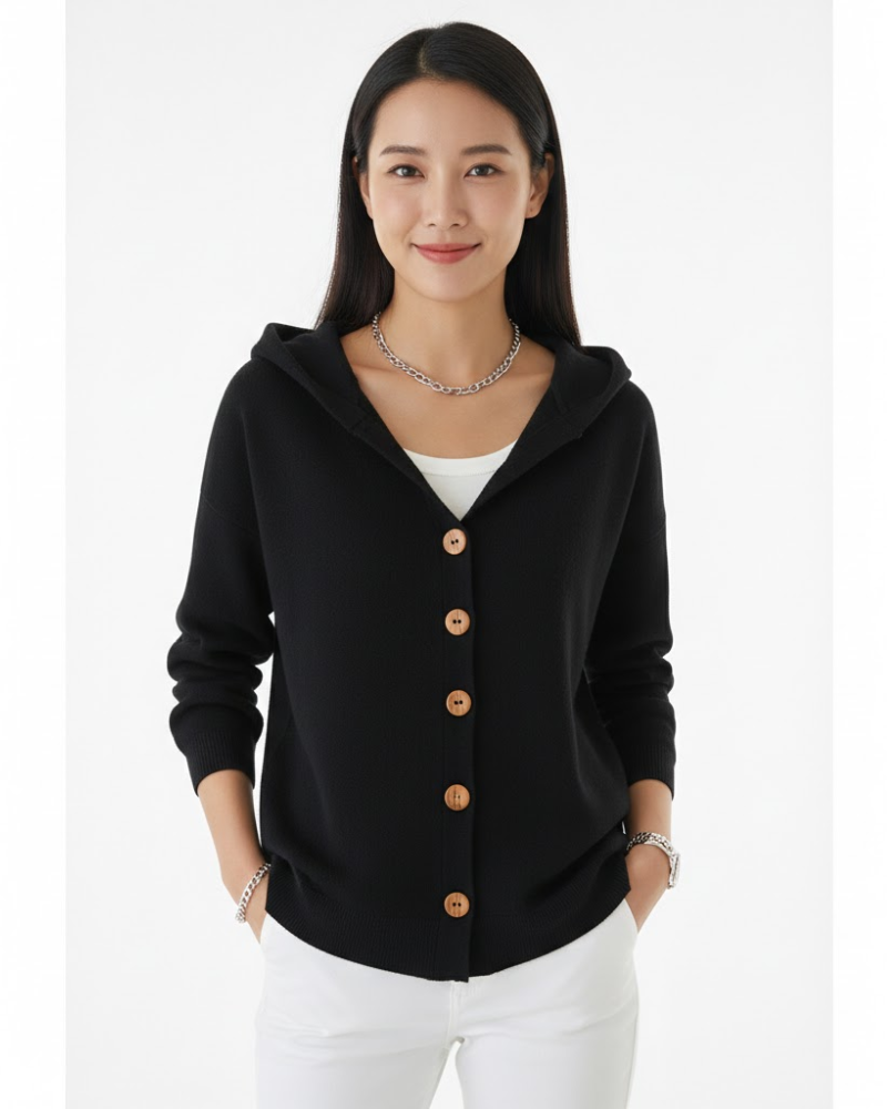 Felpa con Cappuccio Donna Ciela – Maglia Morbida, Taglio Adattato e Stile Informale Invernale