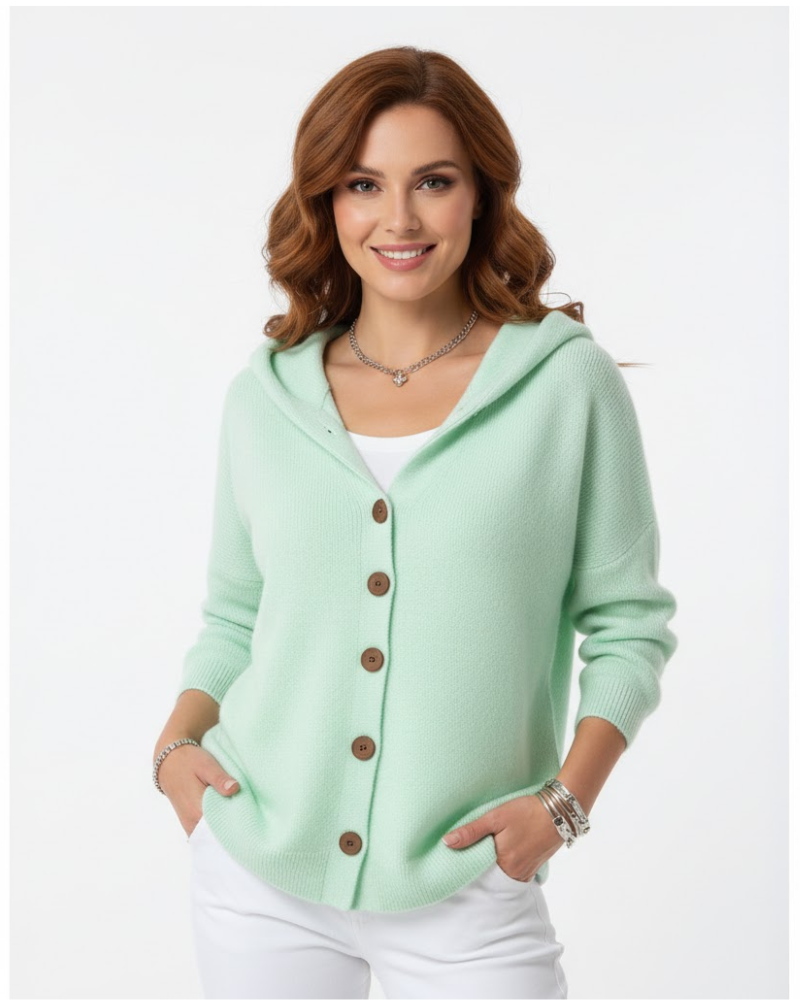 Felpa con Cappuccio Donna Ciela – Maglia Morbida, Taglio Adattato e Stile Informale Invernale