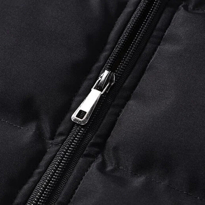 Zane Men's Sleeveless Vest – Lightweight Bodywarmer with Faux Fur Finish