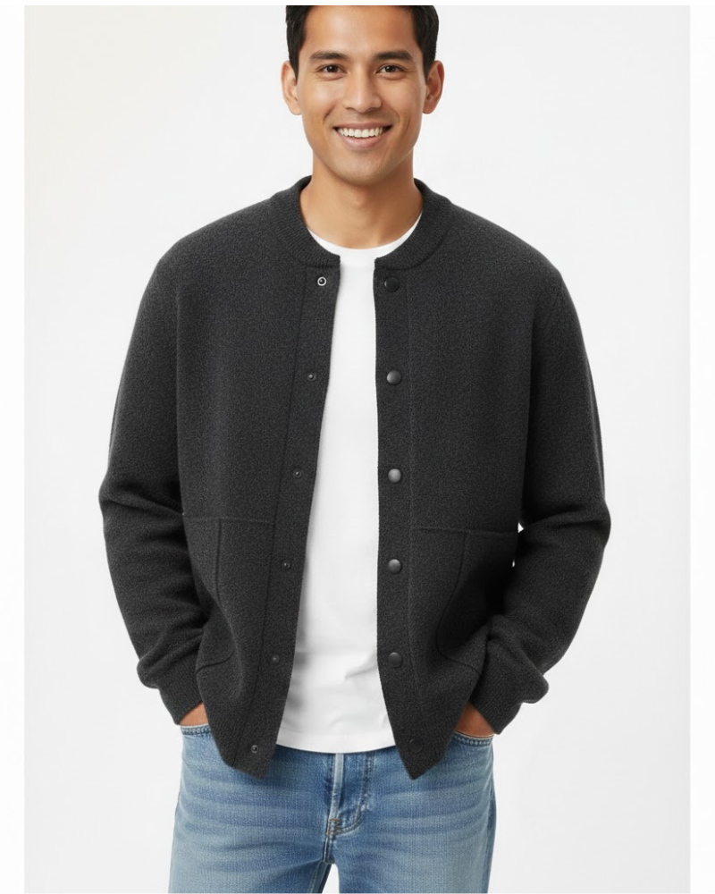 Crosby Gilet Uomo Scollo a V con Bottoni – Maglia Morbida, Taglio Regolare e Stile Informale