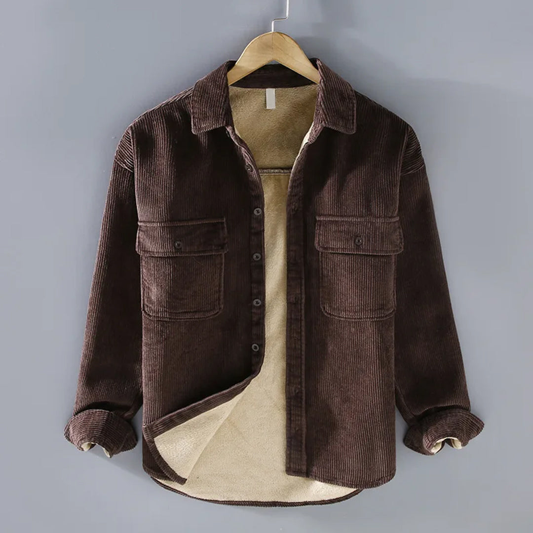 Daniel Overshirt Homme – Chemise Veste d’Automne Polyvalente & Style Décontracté Chic