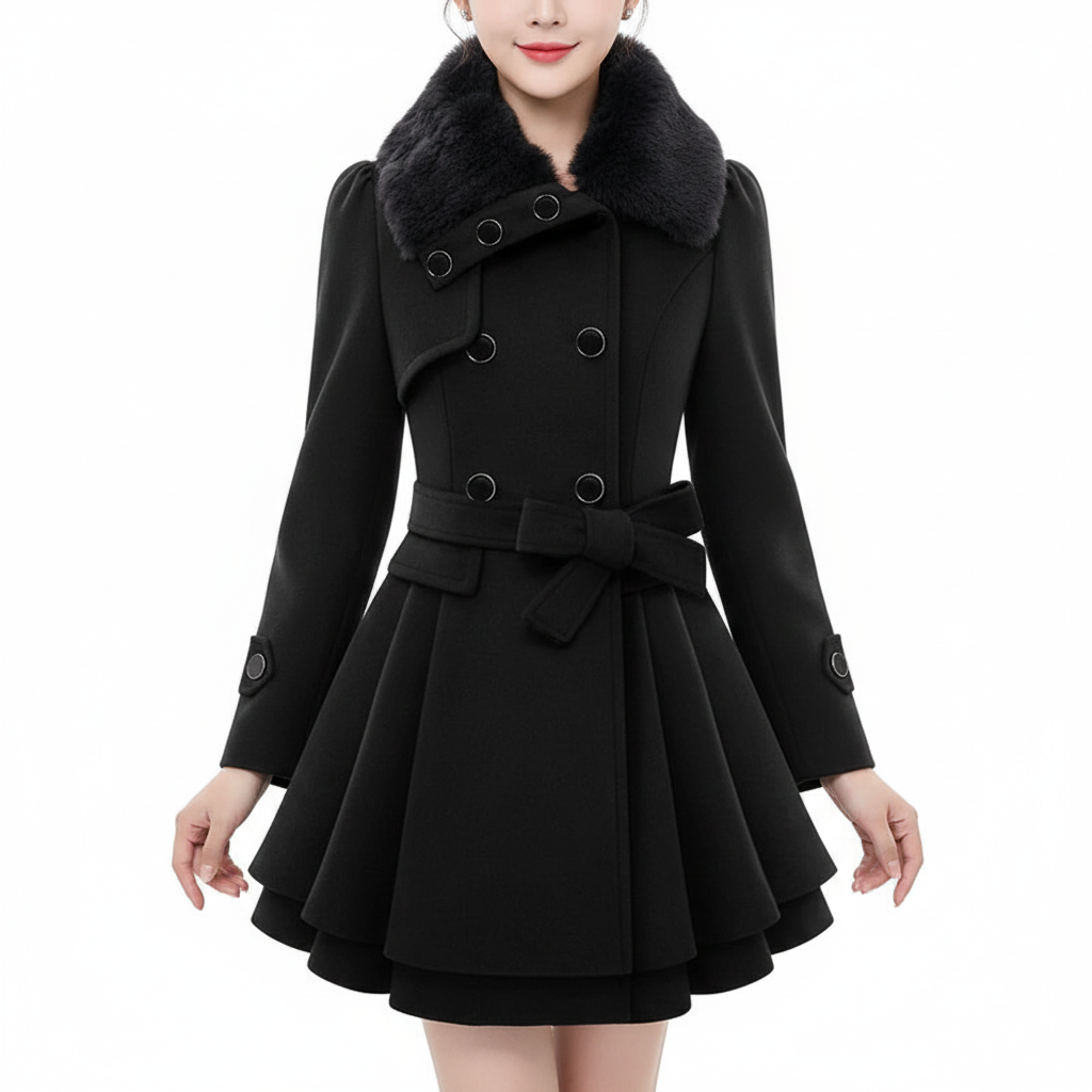 Shara Abrigo de Invierno para Mujer – Chaqueta Caliente Elegante con Corte Cómodo y Diseño Moderno