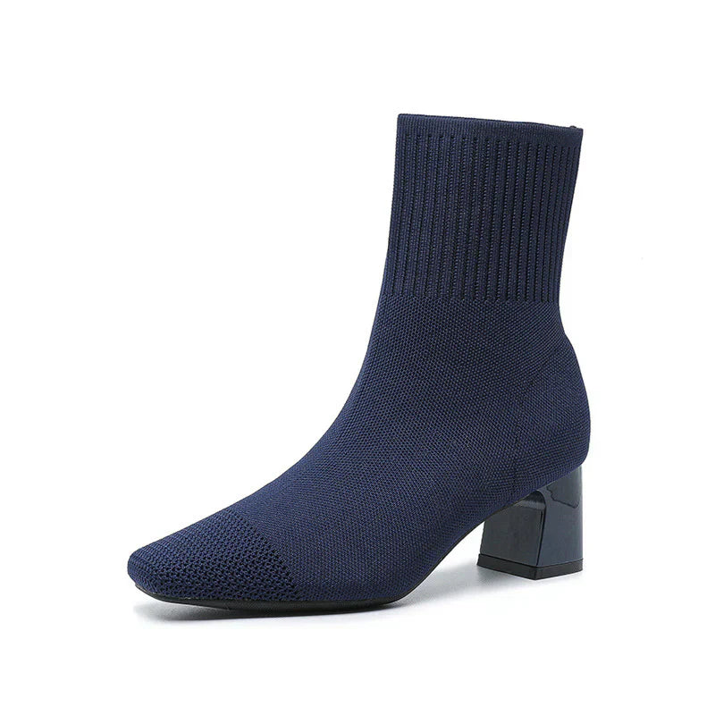 Adele Bottes Femme – Bottes Tricotées Élégantes & Confortables pour Look Chic au Quotidien