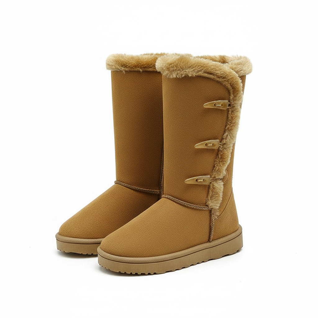 Emily Botas de Invierno para Mujer – Zapatos Cálidos y Cómodos con Forro Suave y Suela Antideslizante