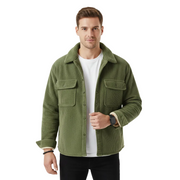 Euh Koszula Męska z Aksamitnego Sztruksu Podszewka Sherpa – Styl Vintage i Ciepło na Zewnątrz