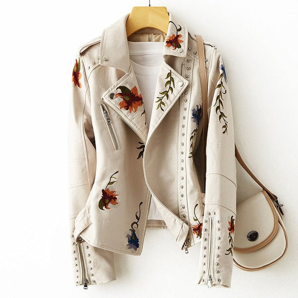 Helene Veste Femme – Veste en Cuir Premium Élégante et Durable au Style Intemporel