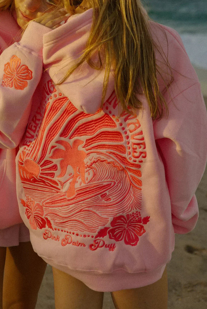 Ethan Hoodie Oversize – Sweat Confortable avec Imprimé Surf et Coupe Ample