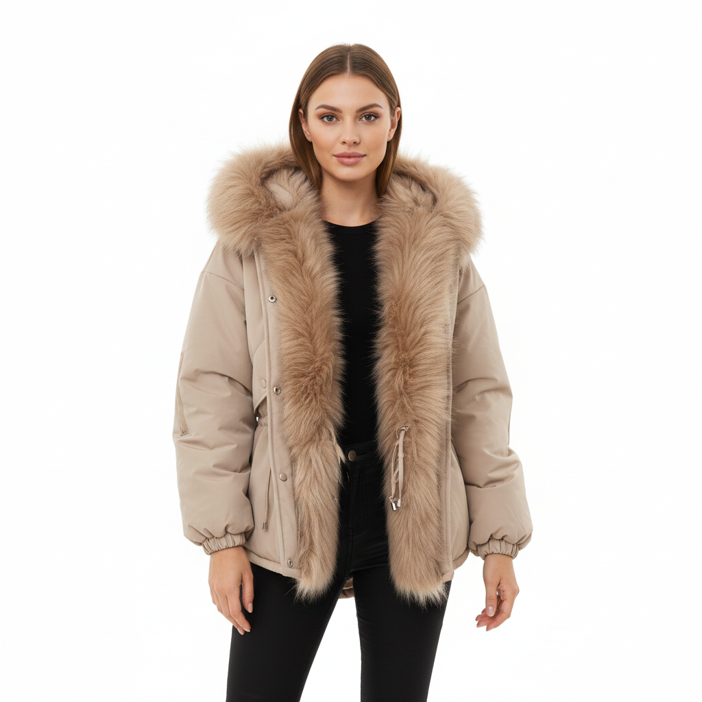 Genie Parka Femme – Manteau Hiver Chaud avec Doublure Confortable & Design Moderne