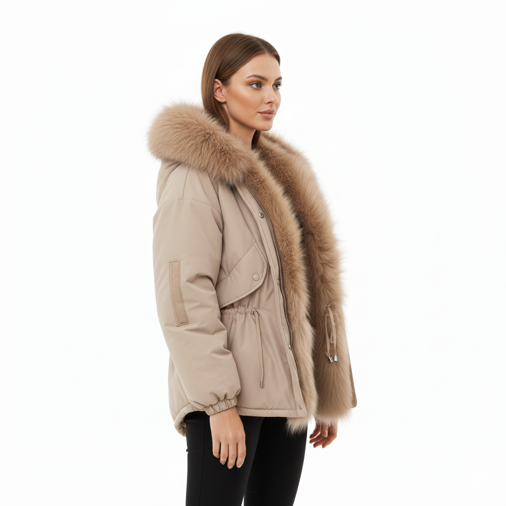 Genie Parka Femme – Manteau Hiver Chaud avec Doublure Confortable & Design Moderne