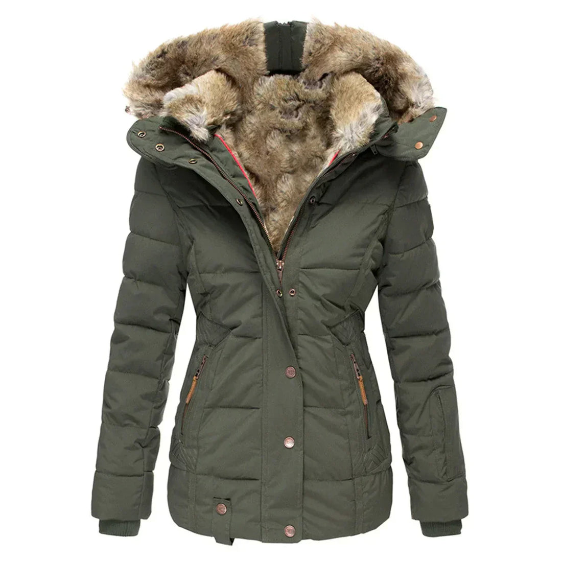 Meilani Veste Femme – Veste d’Hiver Élégante, Chaude et Confortable au Quotidien