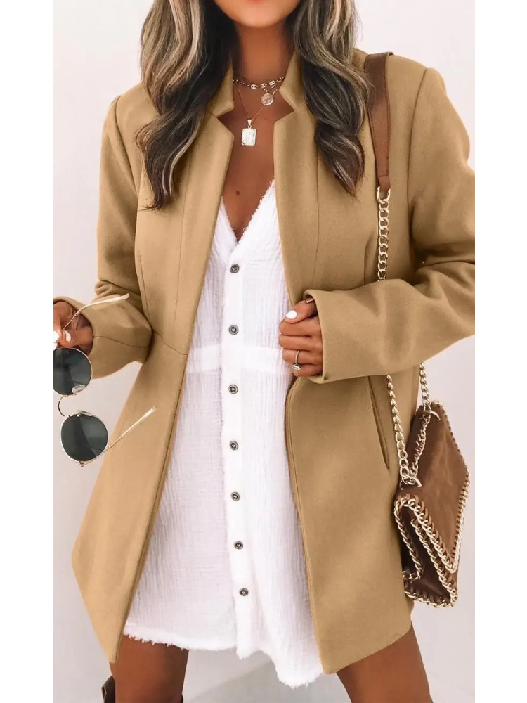 Blake Blazer Femme Ouvert Élégant – Coupe Moderne, Style Polyvalent & Confort Léger