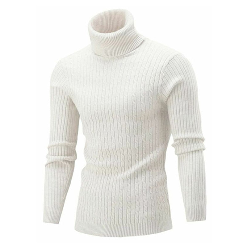 Klaus Pull Col Roulé Homme – Tricot Exclusif Élégant & Confortable en Maille Haut de Gamme