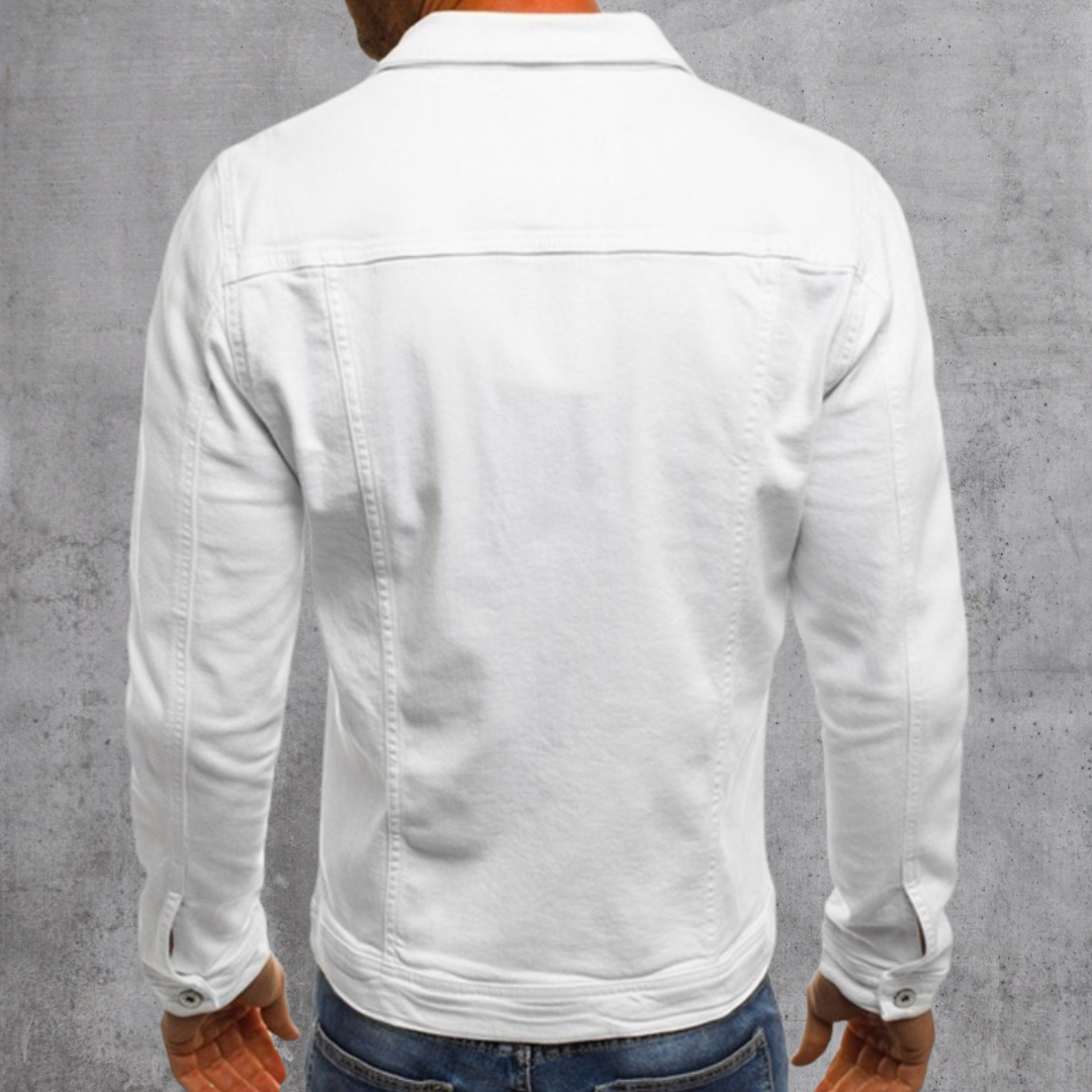 Ethan Manteau Homme – Veste Élégante avec Fermeture Boutons, Style Classique & Moderne