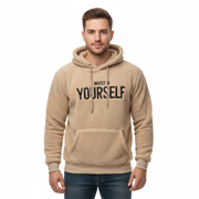 Raf Men's Casual Hoodie – Comfortable Hooded Sweatshirt with Inspirational Text & Kangaroo Pocket