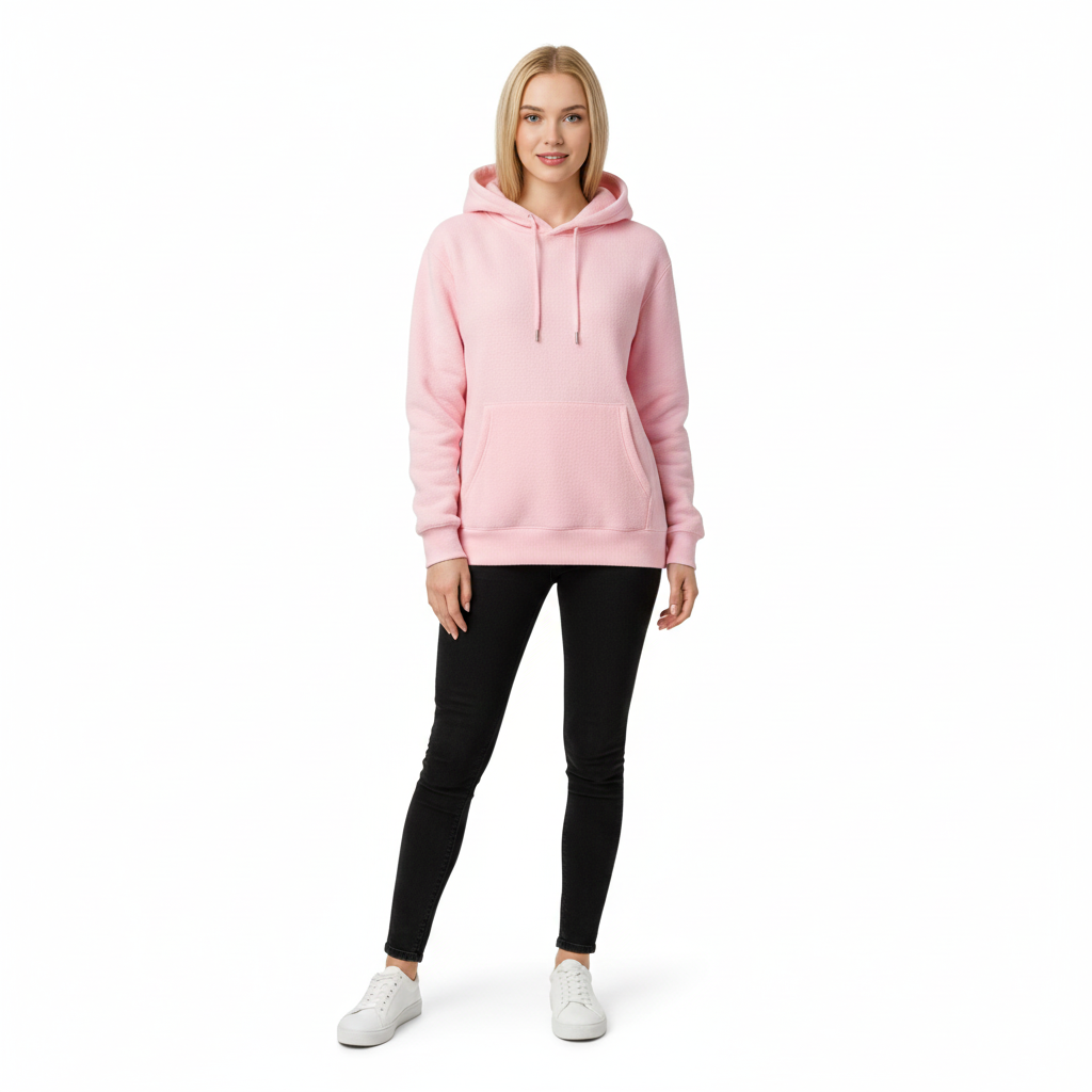 Gaithan Hoodie Unisexe – Sweat à Capuche Doux avec Polaire Chaude & Design Minimaliste