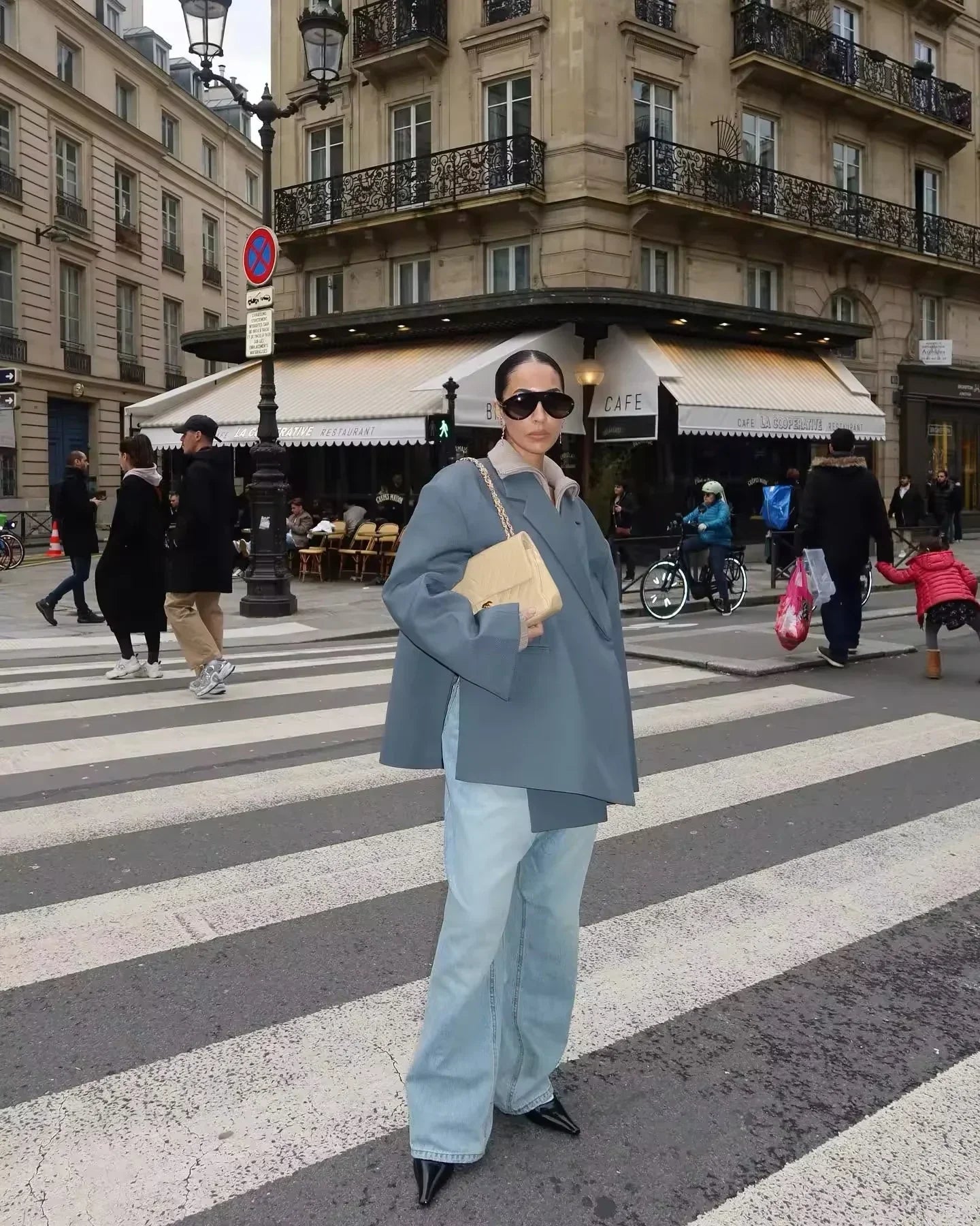 Blazer Morgan Oversize Donna – Giacca Chic Lunga con Rever Strutturato e Taglio Casual