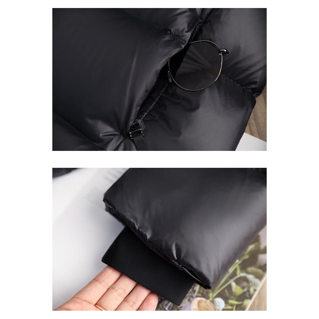 Gillian Dámská Péřová Bunda – Lehký Zimní Kabát Nepromokavý & Pohodlný Střih