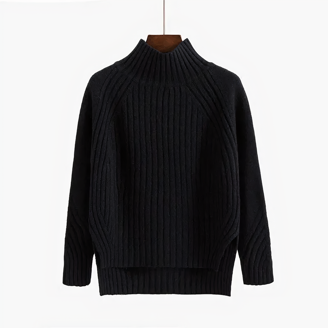 Alessia Pull Femme – Tricot Élégant en Coton Mélangé Respirant et Confortable pour l’Hiver