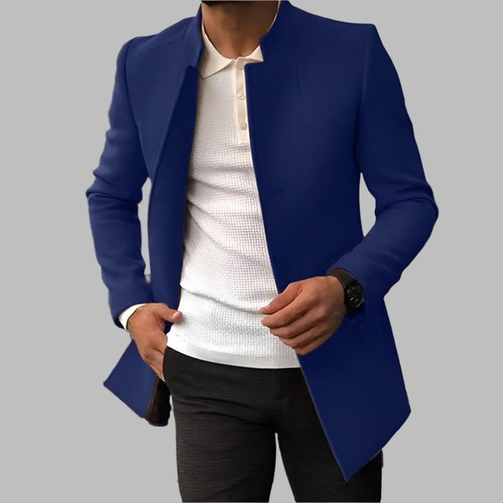 Alain Manteau Homme – Manteau Élégant en Laine Douce et Confortable au Style Intemporel