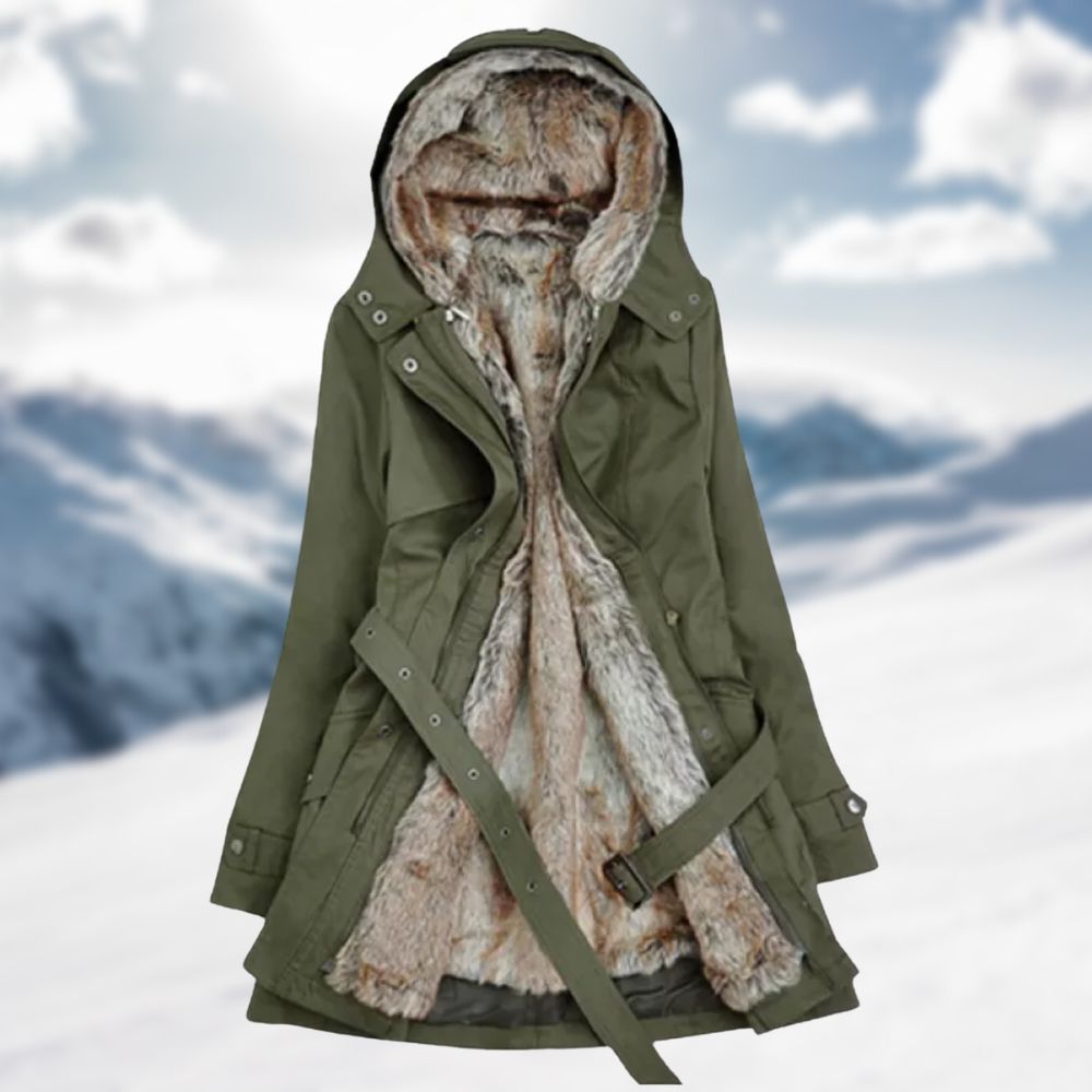 Analia Parka Femme – Parka Élégante et de Haute Qualité pour un Style Chic et Confortable