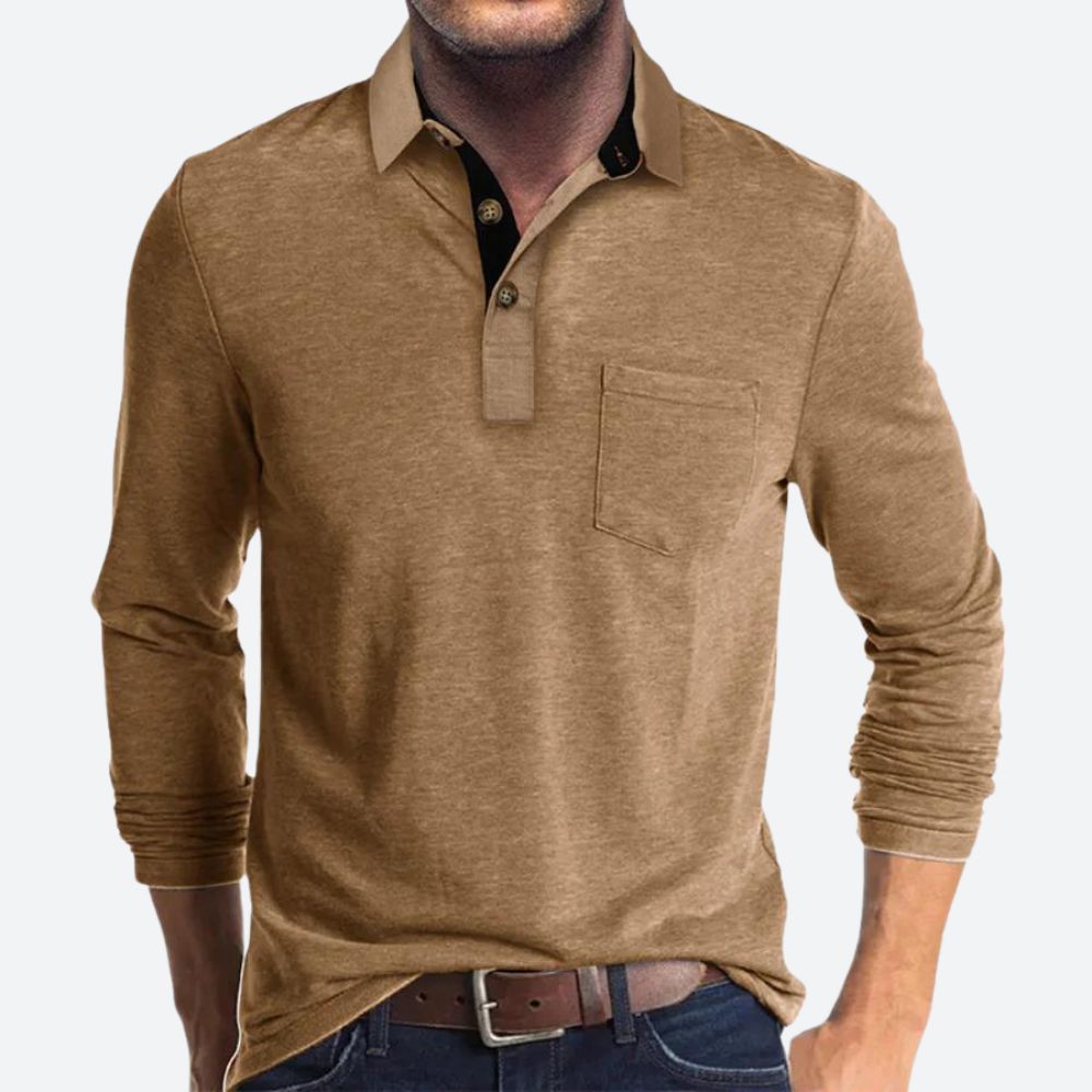 Lito Polo Homme – Polo en Coton Respirant Élégant & Confortable au Style Moderne