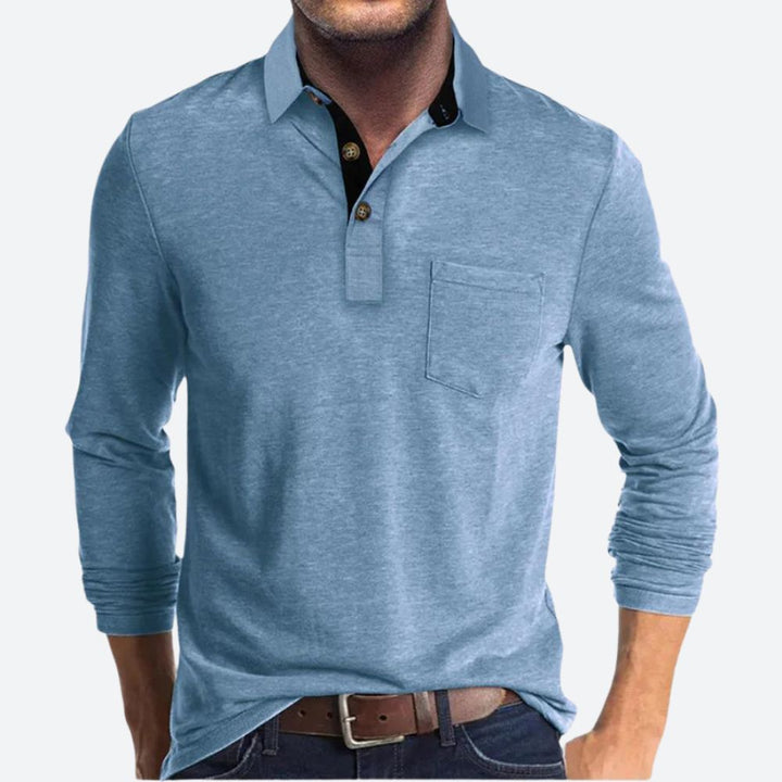 Lito Polo Homme – Polo en Coton Respirant Élégant & Confortable au Style Moderne