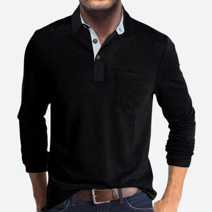Lito Polo Homme – Polo en Coton Respirant Élégant & Confortable au Style Moderne