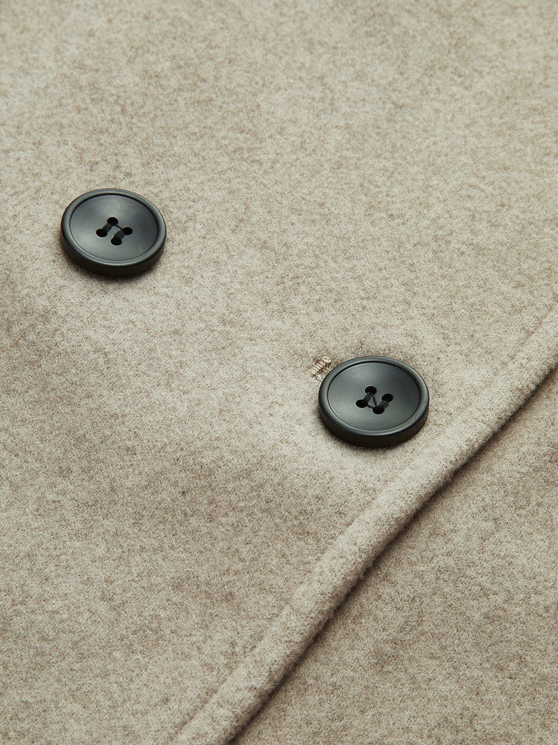 Louisa Manteau Femme Automne Hiver – Chaud, Élégant avec Boutons et Coupe Décontractée