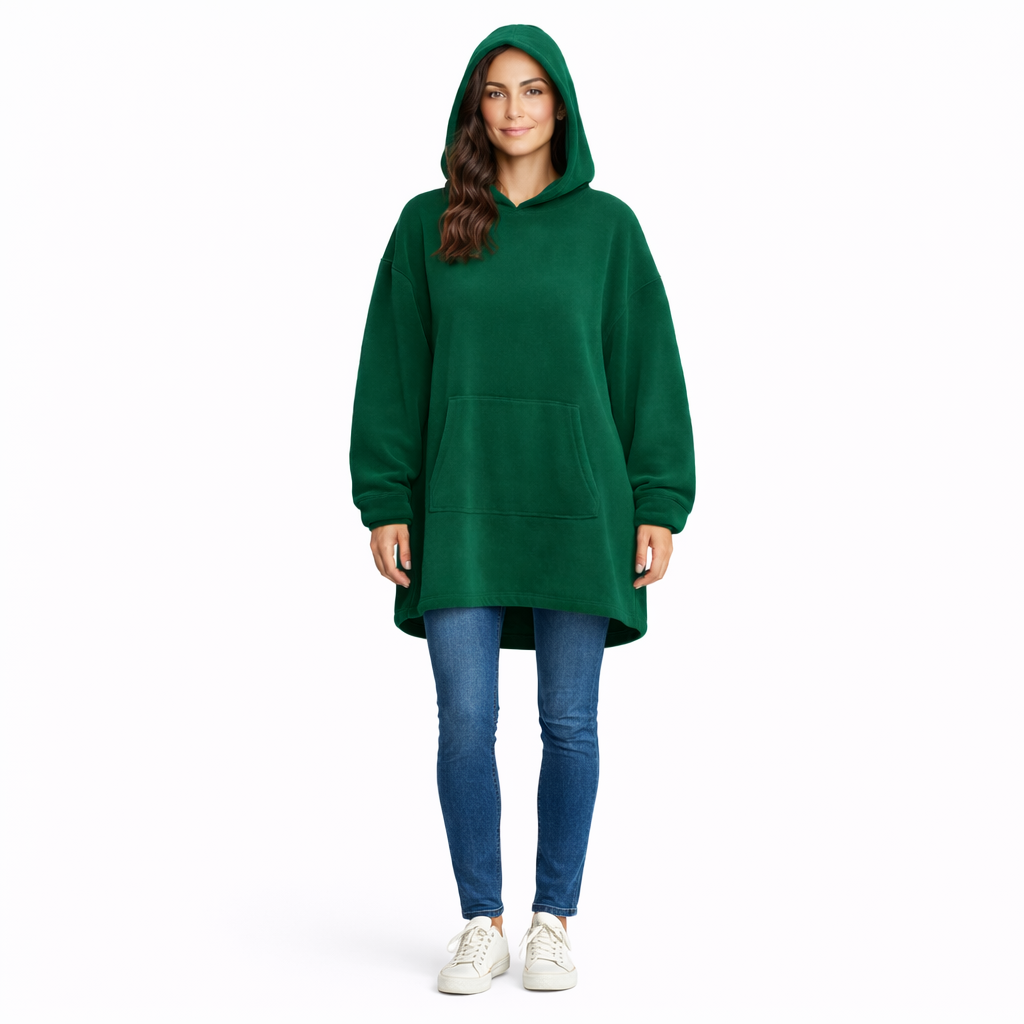 Malia Women's Hooded Blanket – Ultra-Soft Fabric, Loose Fit & Cozy Warmth